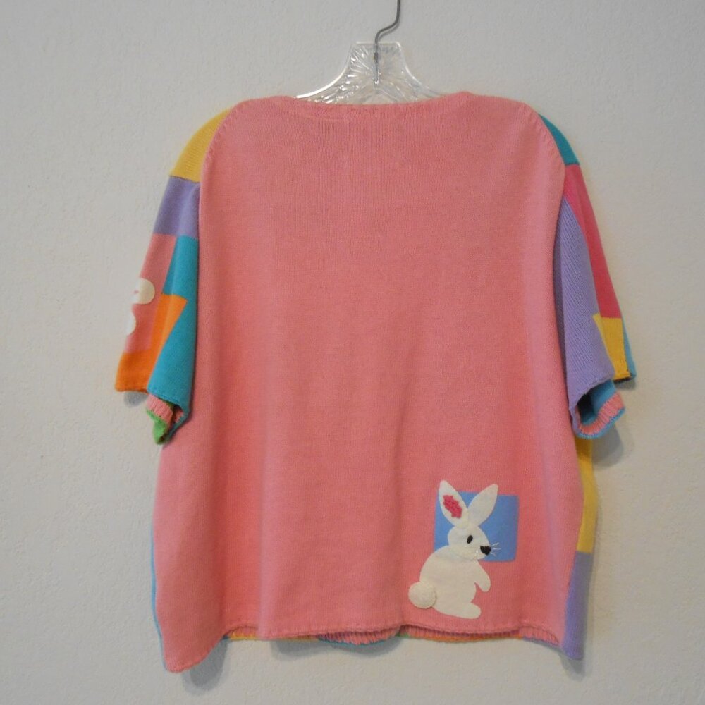 Michael Simon Easter Bunny Sweater - image 8